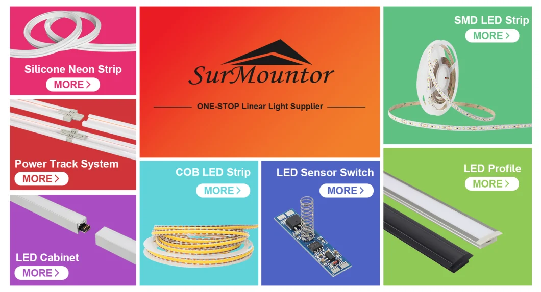 IP65 Plastic PVC LED Profile Strip Light, LED Plastic Profile