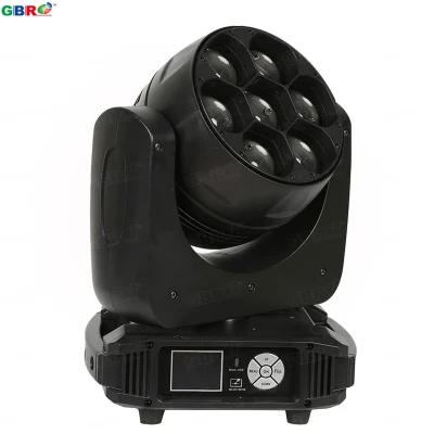 Gbr-Wl740 Iluminação de palco 7X40W Zoom Wash Moving Head LED